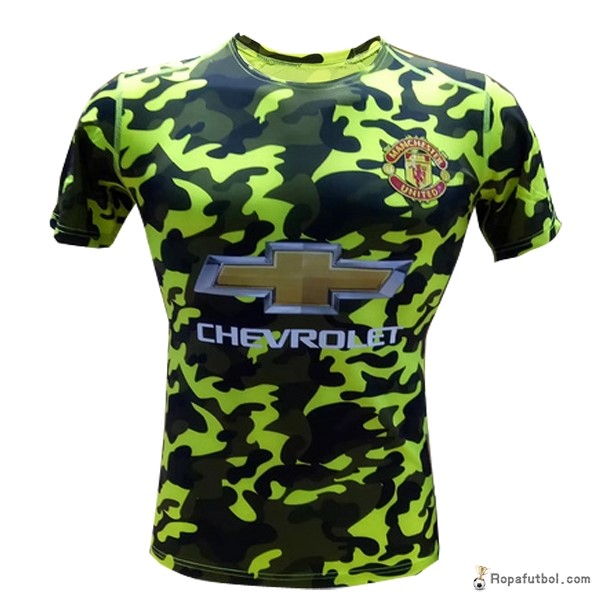 Camiseta Entrenamiento Manchester United 2016/17 Verde